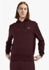 Fred Perry Hoodies  Tipped hooded sweatshirt - oxblood 