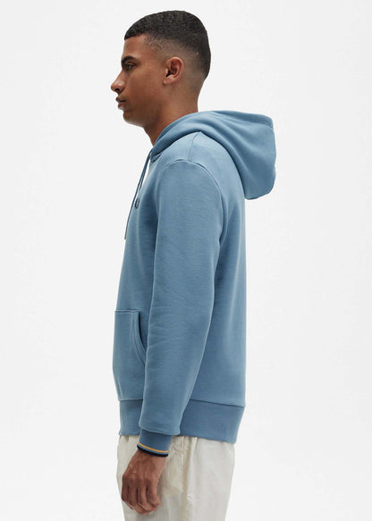 Fred Perry Hoodies  Tipped hooded sweatshirt - ash blue 