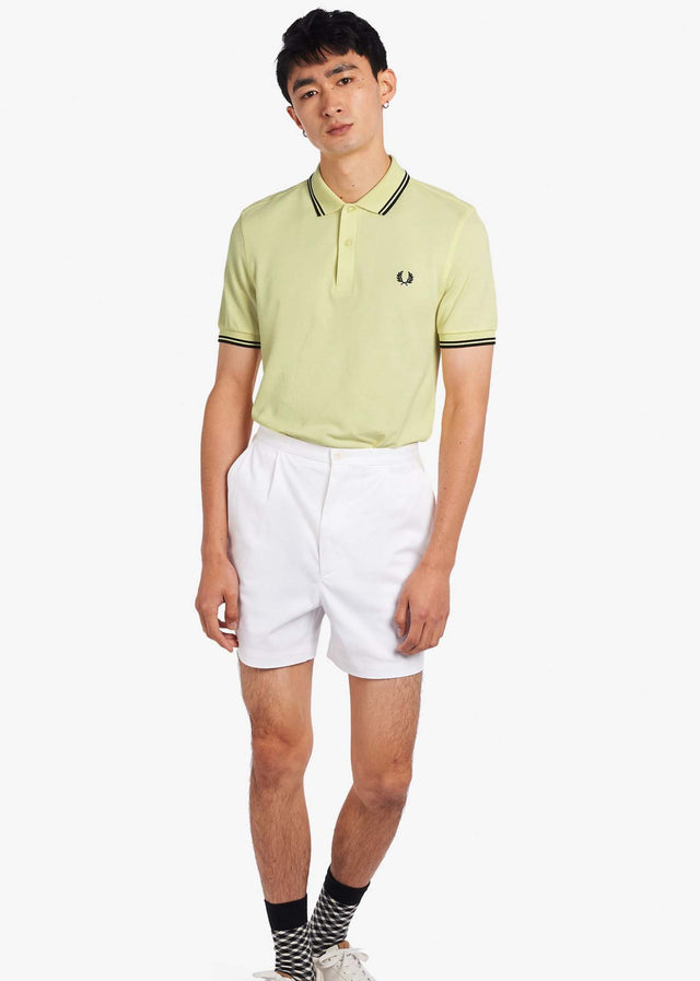 Fred Perry Polos  Twin tipped fred perry shirt - wax yellow 