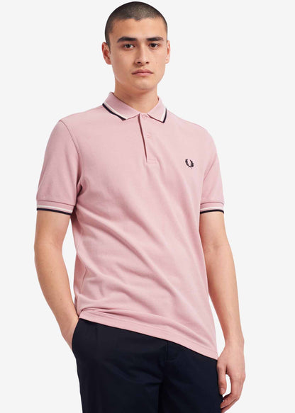 Fred Perry Polo's  Twin tipped fred perry shirt - chalky pink 