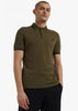 Fred Perry Polo's  Twin tipped fred perry shirt - uniform green black 