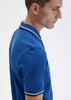 Fred Perry Polo's  Twin tipped fred perry shirt - shaded cobalt 