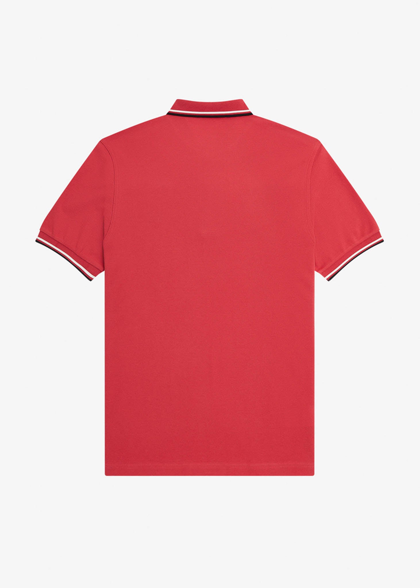 Fred Perry Polo's  Twin tipped fred perry shirt - washed red snow white black 