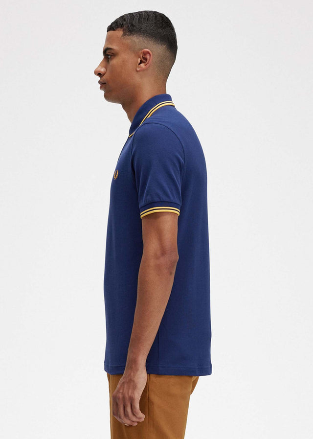 Fred Perry Polos  Twin tipped fred perry shirt - french navy golden hour 