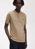 Fred Perry Polo's  Bomber collar polo shirt - warm stone 