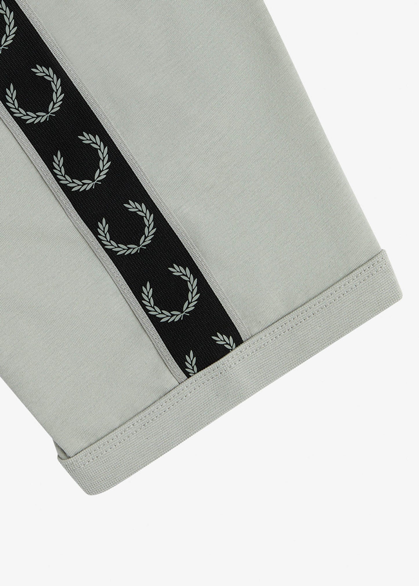 Contrast tape ringer t-shirt - limestone black