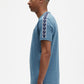 Fred Perry T-shirts  Contrast tape ringer t-shirt - ash blue navy 