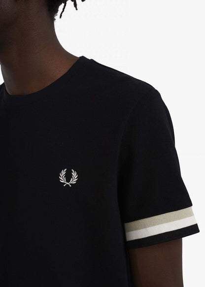 Fred Perry T-shirts  Pique t-shirt - black 