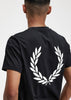 Fred Perry T-shirts  Back graphic t-shirt - black 