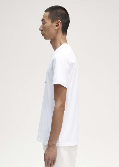 Fred Perry T-shirts  Laurel wreath graphic t-shirt - white 