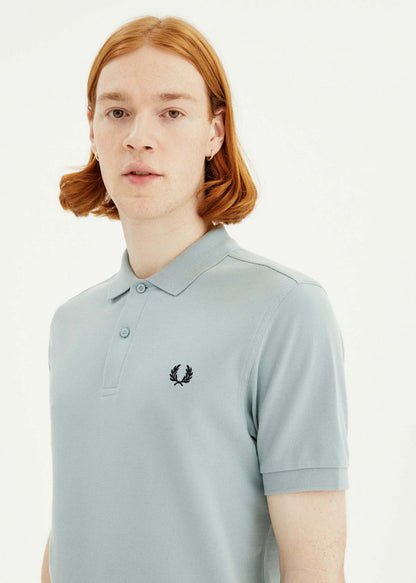 Fred Perry Polo's  Plain fred perry shirt - silver blue 