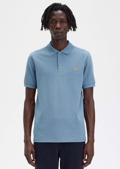 Fred Perry Polo's  Plain fred perry shirt - ash blue 