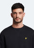 Lyle & Scott Truien  Crew neck sweatshirt - jet black 