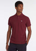 Barbour Polo's  Barbour tartan pique polo - ruby 