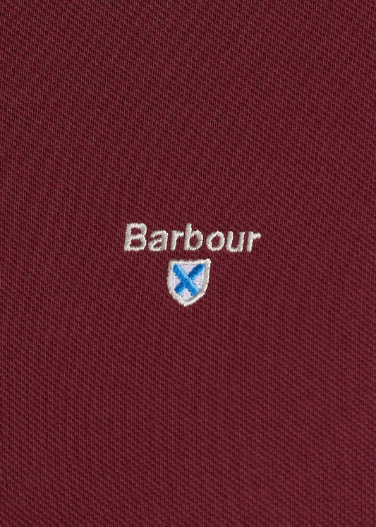 Barbour polo ruby