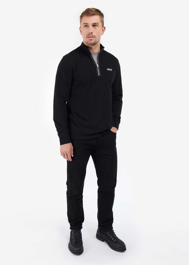 Barbour International Truien  Beaker half zip - black 