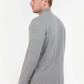 Barbour International half zip sweater grey