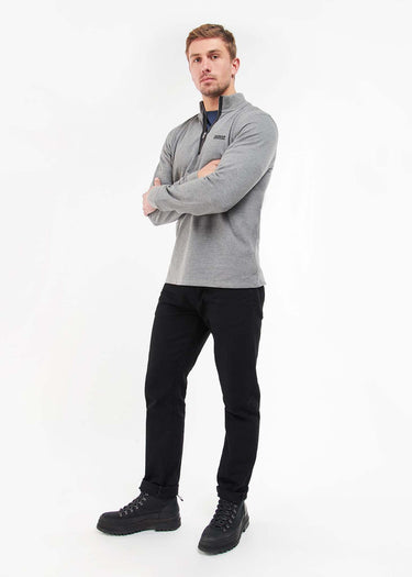 Barbour International Truien  Beaker half zip - anthracite marl 