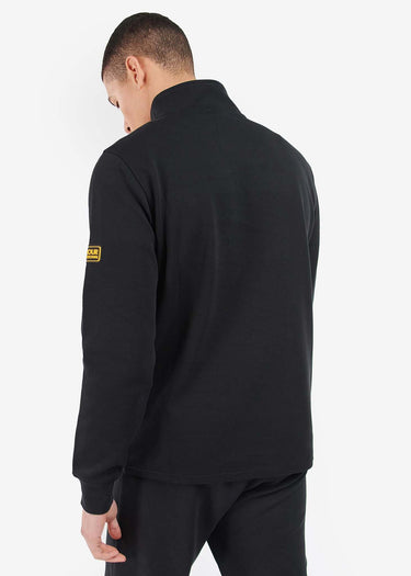 Barbour International Truien  Lever funnel sweat - black 