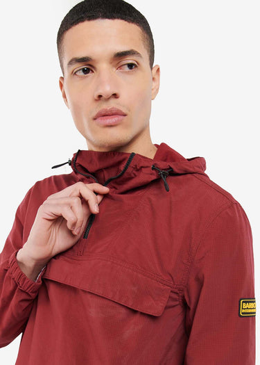 Barbour International Jassen  Orbit pop over - wine 