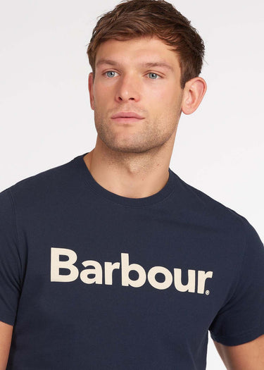Barbour T-shirts  Logo tee - new navy 