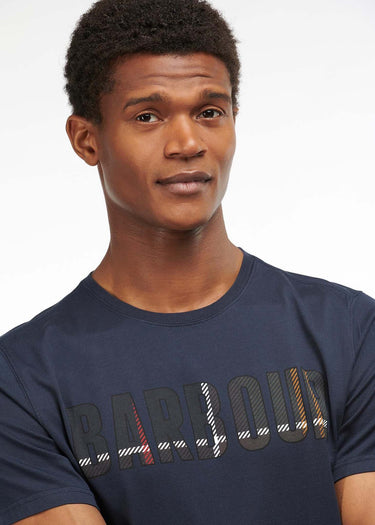 Barbour T-shirts  Wallace tee - navy 