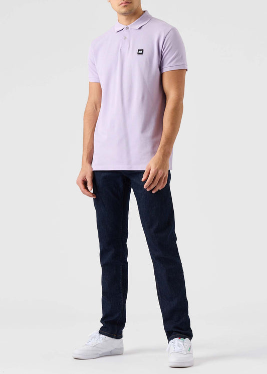 Weekend Offender polo wisteria purple pink