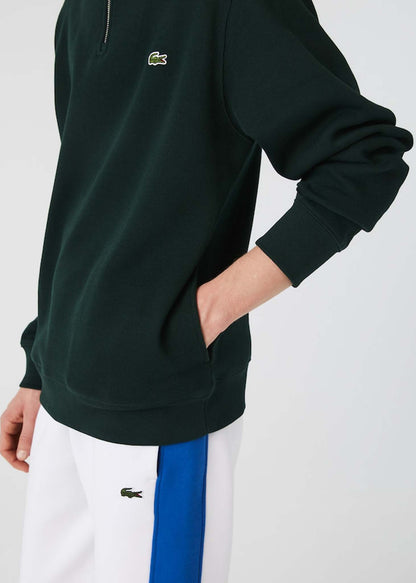 Lacoste Truien  Sweater half zip - sinople 