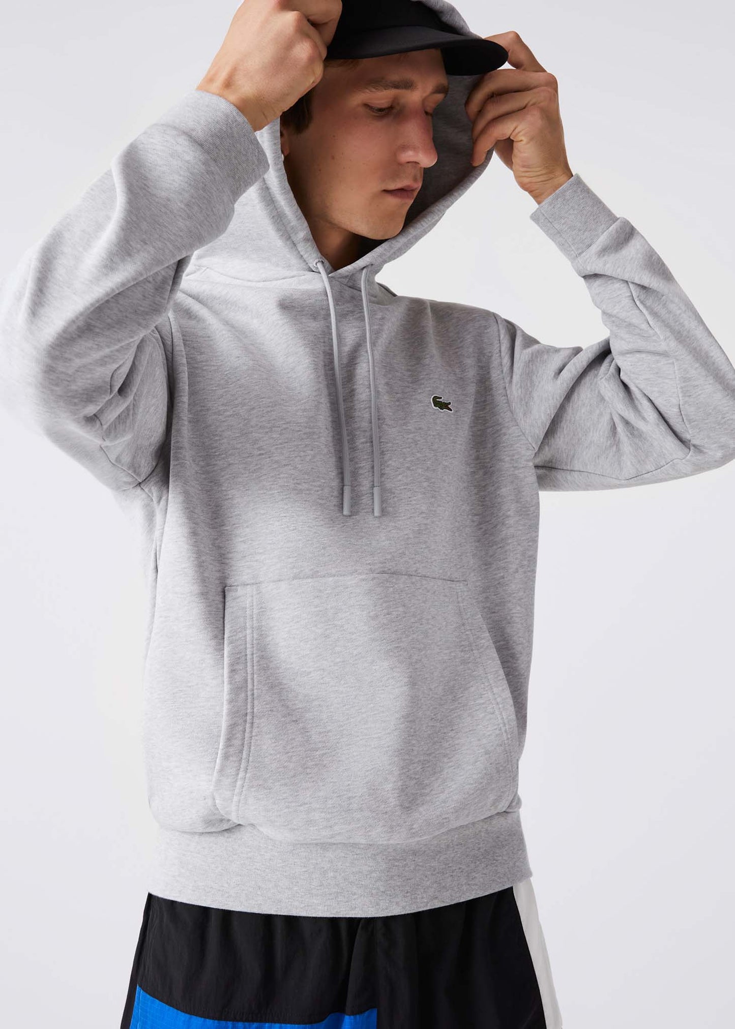 Lacoste hoodie grey