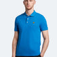 Plain polo shirt - bright blue