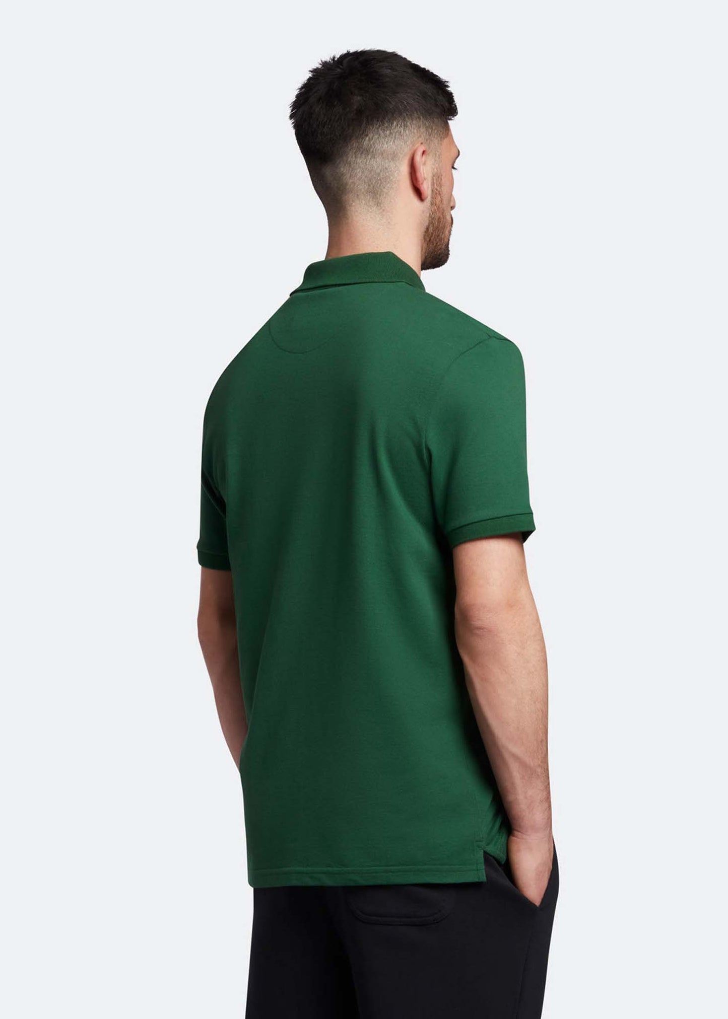 Lyle & Scott Polo's  Plain polo shirt - english green 
