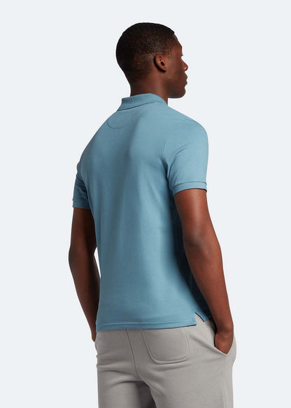 Lyle & Scott Polo's  Plain polo shirt - skipton blue 