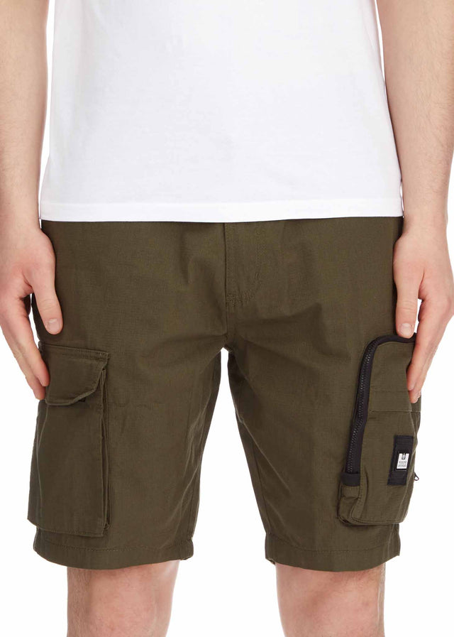 Weekend Offender Shorts  Grace bay - dark army 