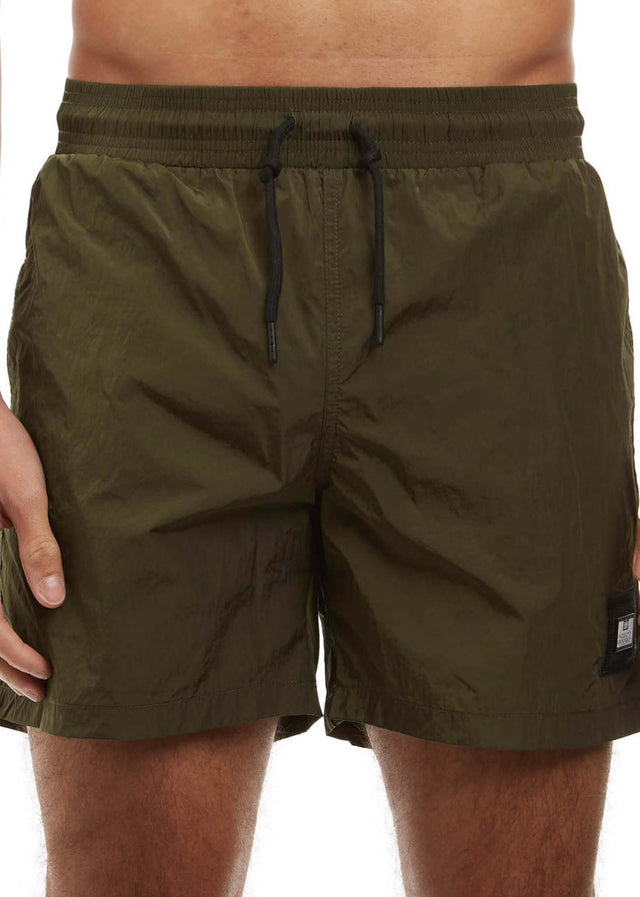 Weekend Offender Swimwear  Stacks - dark green 