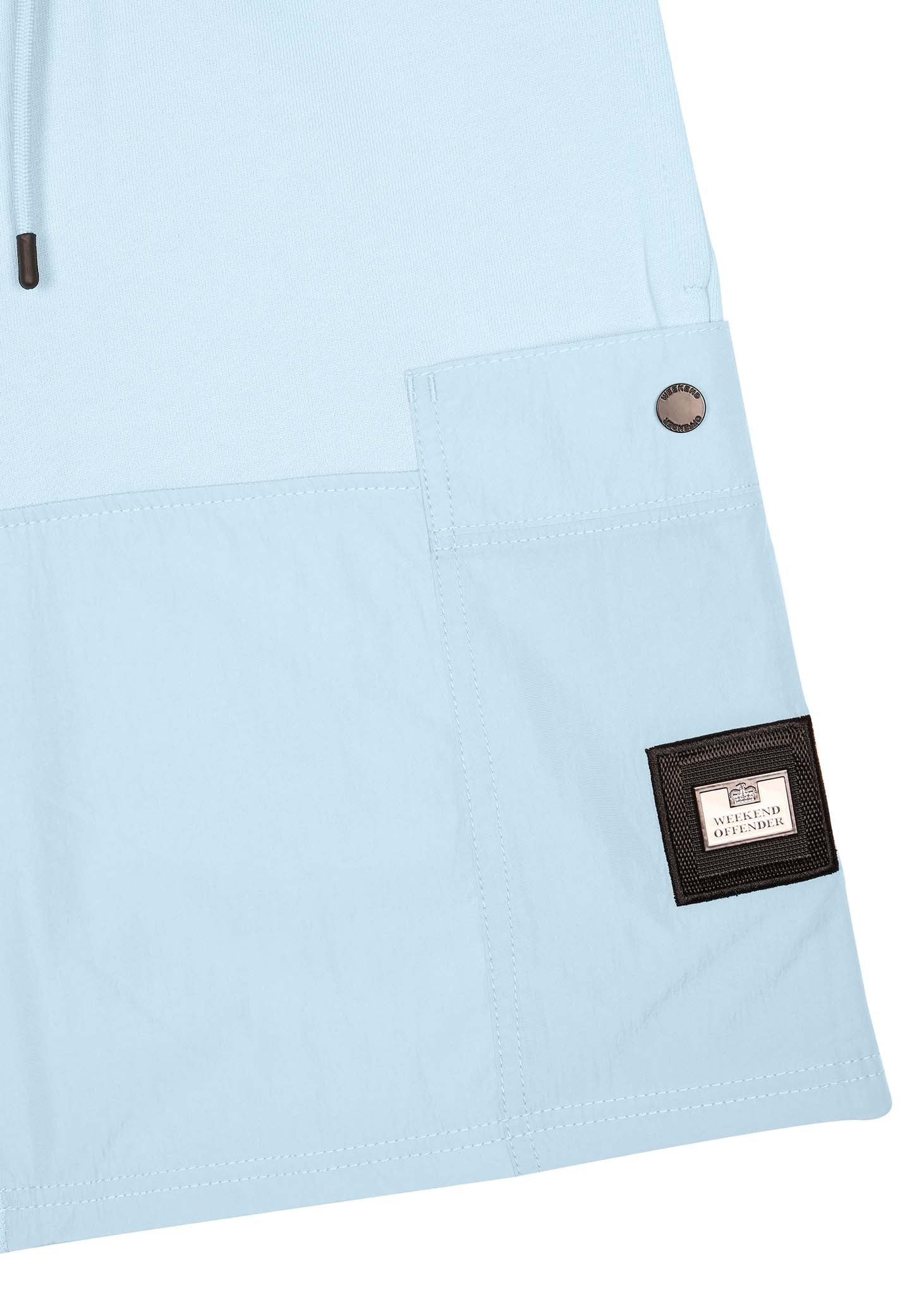 Weekend Offender korte broek shorts blue blauw