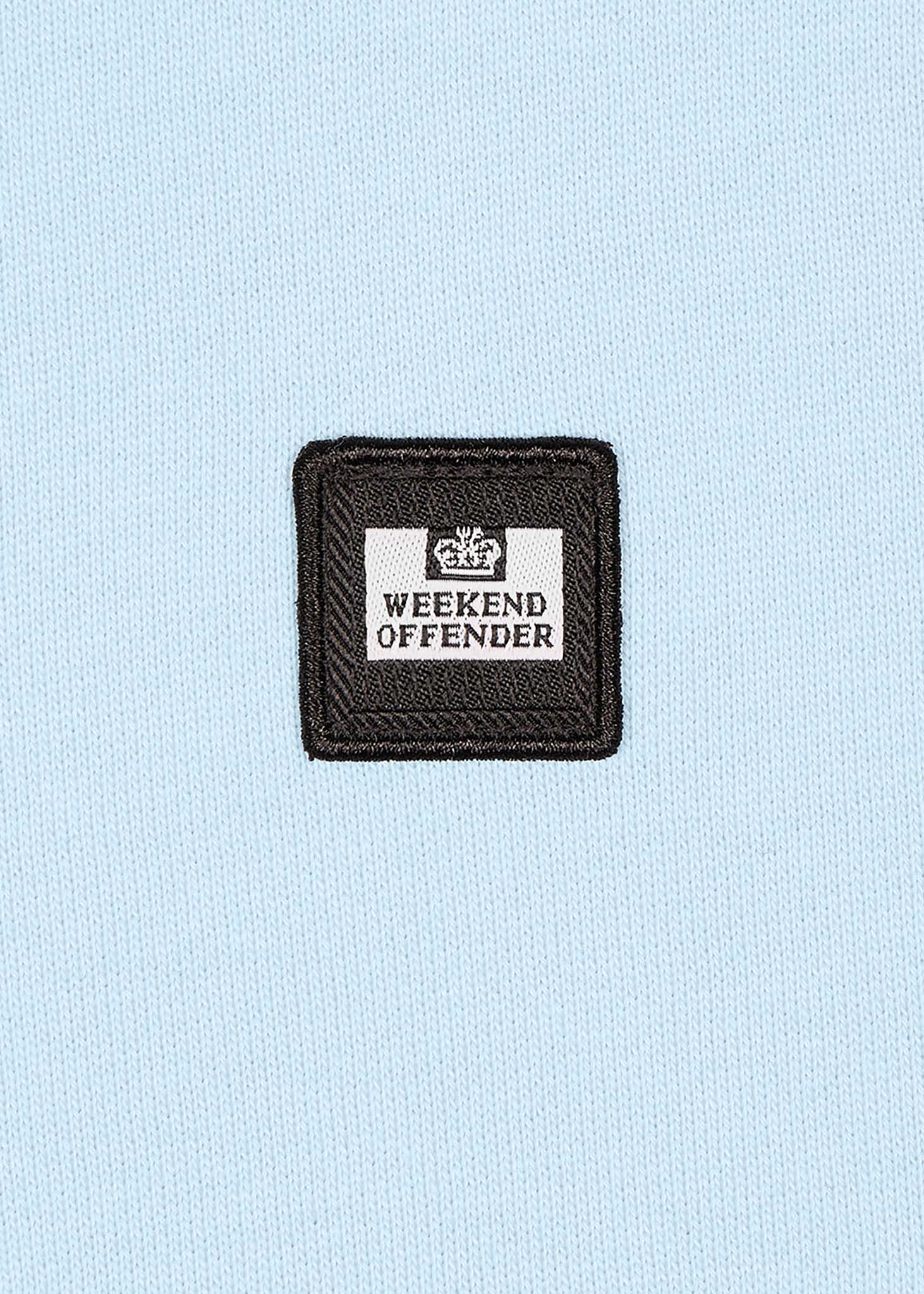 Weekend Offender sweater light blue lichtblauw