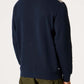 weekend offender half zip sweater navy