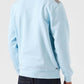 Weekend Offender quarter zip sweater light blue lichtblauw