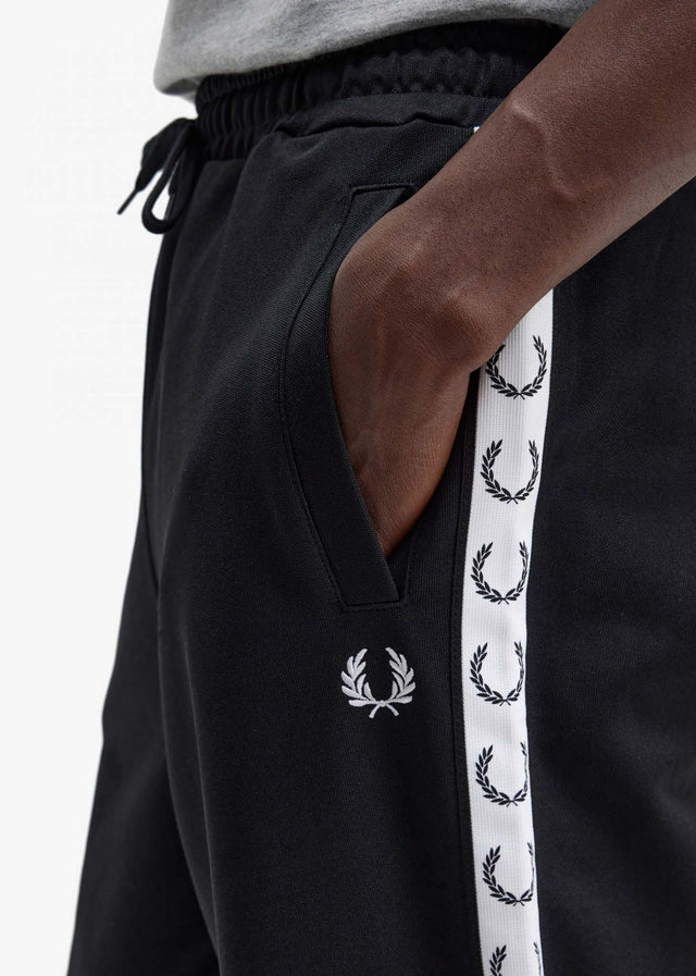 Fred Perry Joggers  Taped track pant - black 