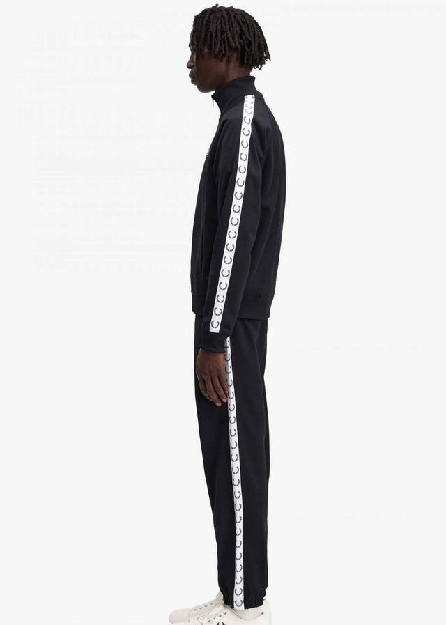 Fred Perry Joggers  Taped track pant - black 