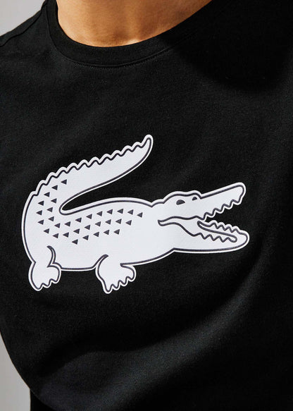 Lacoste T-shirts  Printed t-shirt - black white 