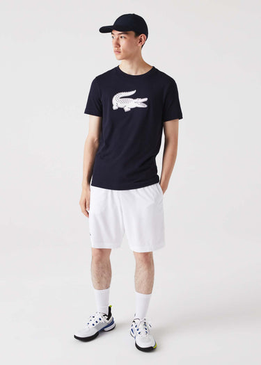 Lacoste T-shirts Lacoste logo t-shirt - navy blue white
