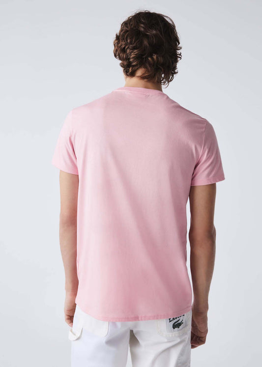 Lacoste t-shirt roze