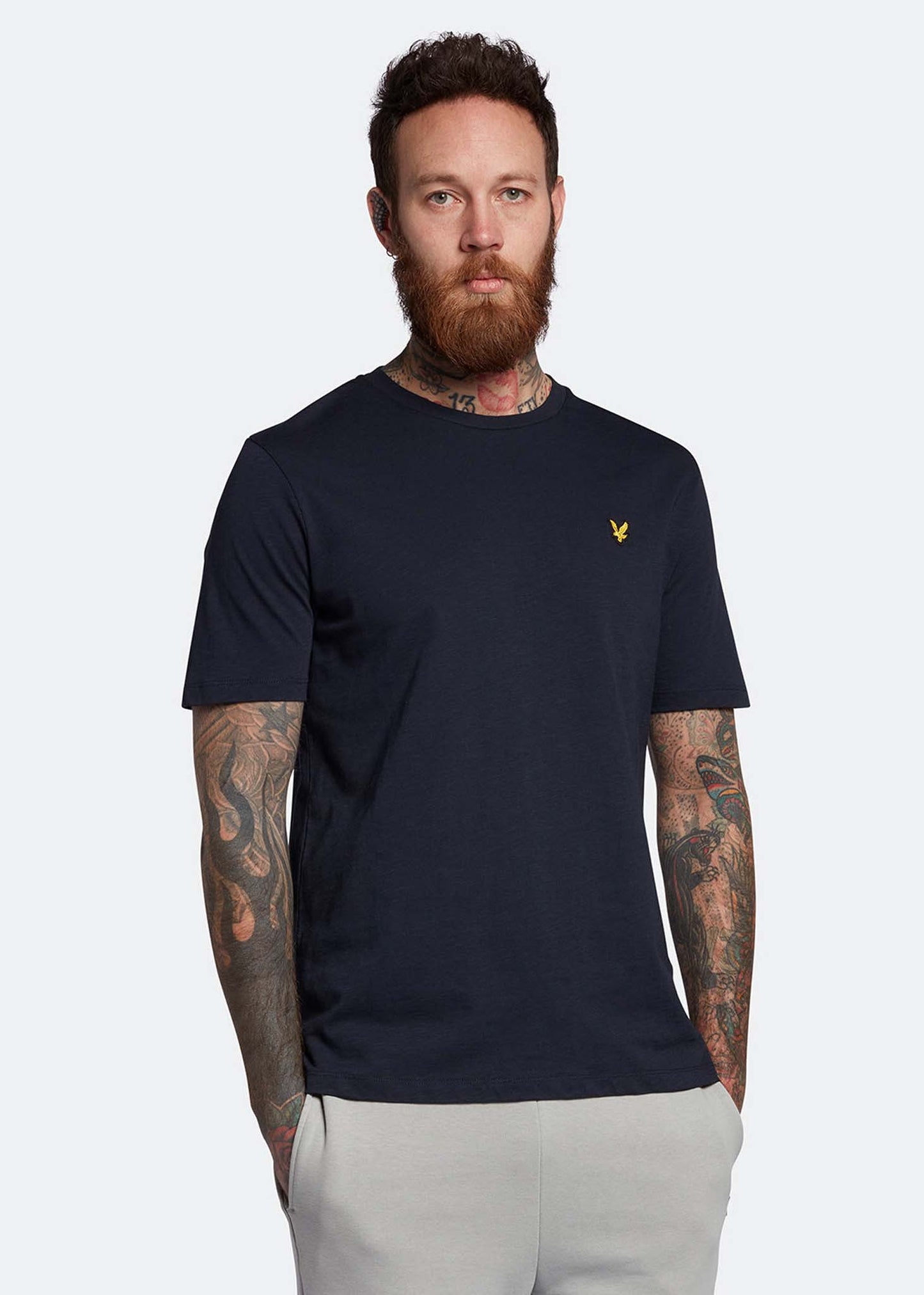 Slub t-shirt - dark navy