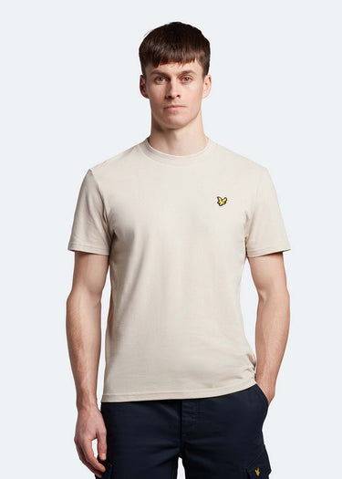 Lyle & Scott T-shirts  Crest tipped t-shirt - cove 