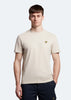 Lyle & Scott T-shirts  Crest tipped t-shirt - cove 