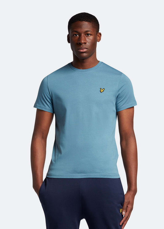 Lyle & Scott T-shirts  Plain t-shirt - skipton blue 