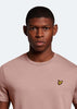 Lyle & Scott T-shirts  Plain t-shirt - hutton pink 