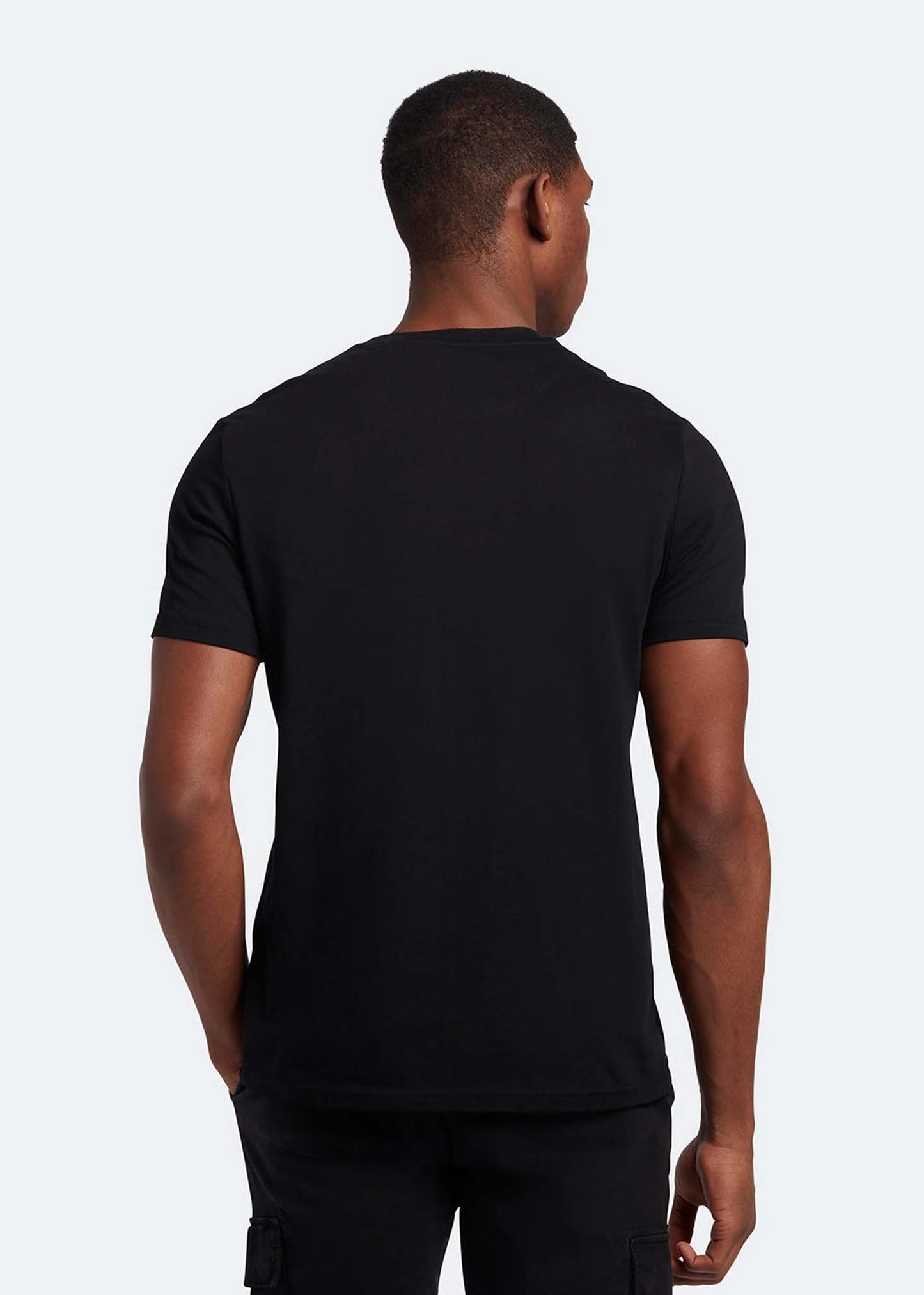 Plain t-shirt - jet black