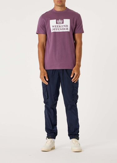 Weekend Offender T-shirts  Prison tee - dark grape 